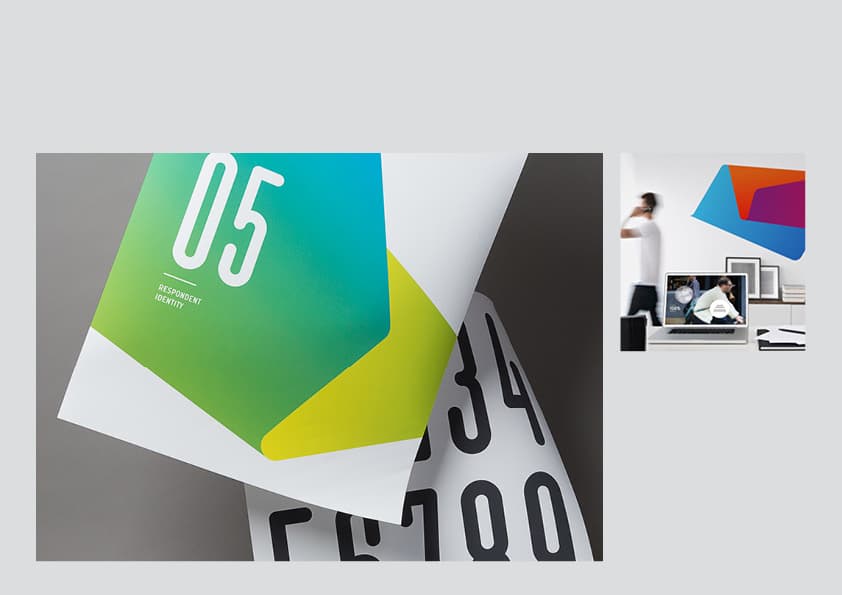 Lendlease brand applications across numbered identity and environmental graphics